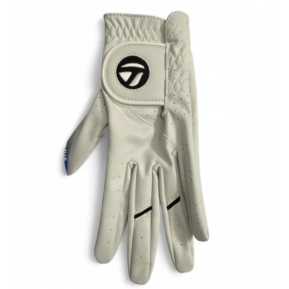 New TaylorMade Ladies Stratus Tech Golf Glove N6407418 White LLH-M - Picture 5 of 9
